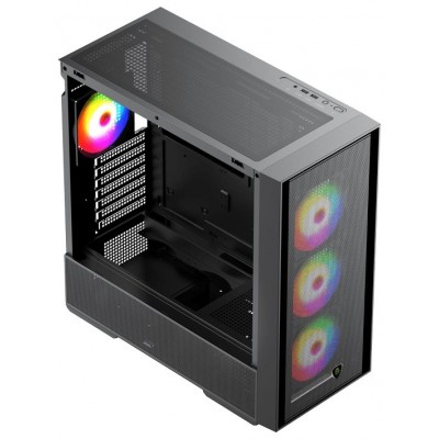 Keep Out Caja M-Atx KO XC-805 MESH ARGB USB3 Black